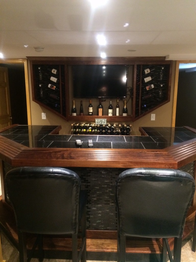 Rosewood Custom bar